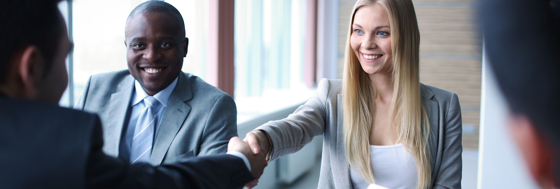Business Partners Handshaking